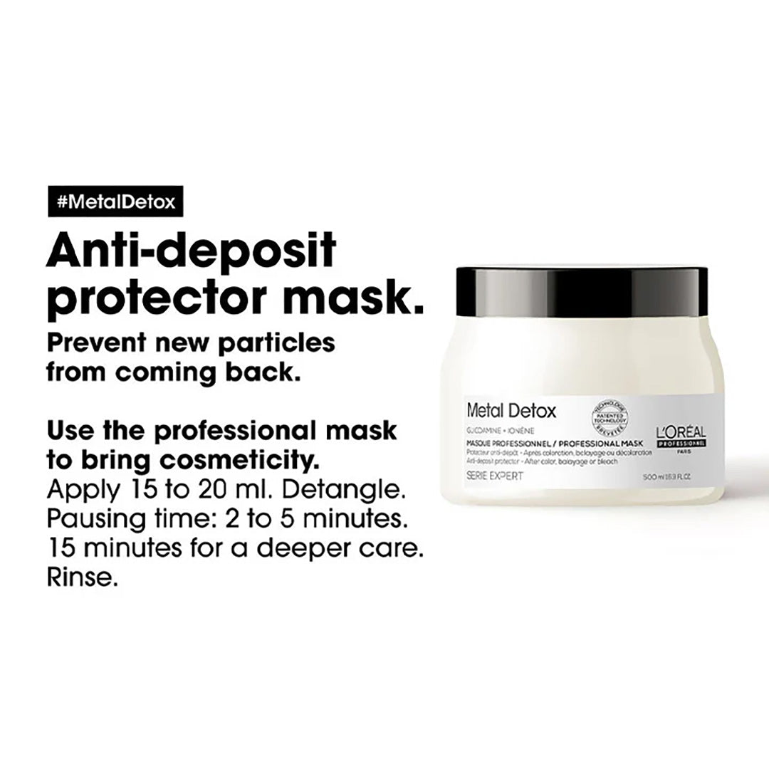 Metal Detox Anti-Deposit Protector Mask - 500ml