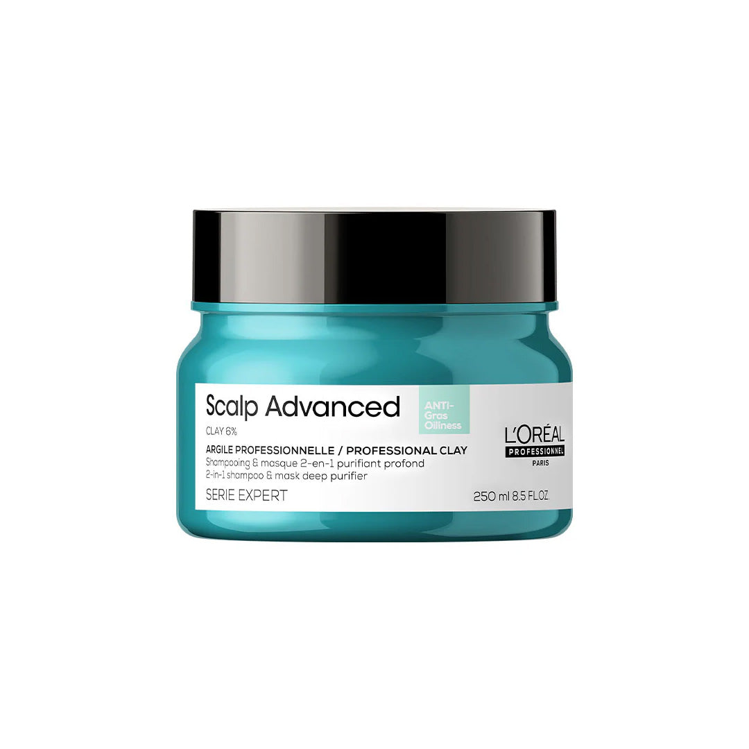 Loreal Scalp Advanced Anti-Oiliness 2-in-1 Deep Purifier Clay Mask